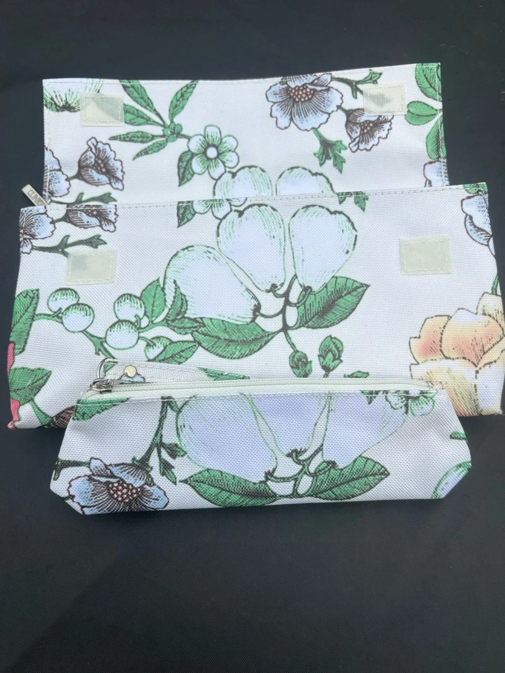 Clinique Floral & Botanical Travel Makeup Organizer Set New